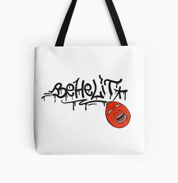 BEHELIT - BERSERK - GRAFFITI All Over Print Tote Bag RB2701 product Offical berserk Merch