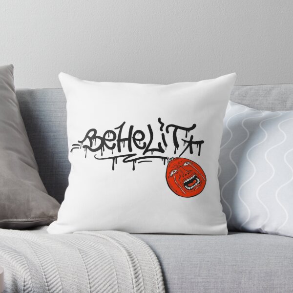 BEHELIT - BERSERK - GRAFFITI Throw Pillow RB2701 product Offical berserk Merch